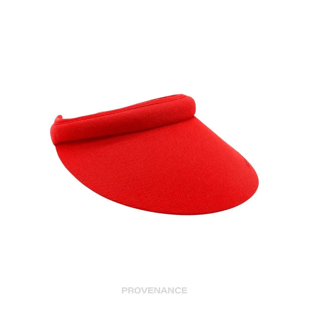 🔴 Burberry Golf Visor - Nova Check Red